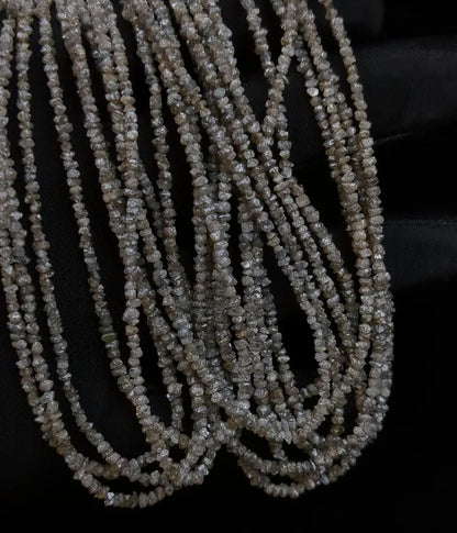 Champagne Diamond Beads 2 - 3 mm Uncut Champagne Diamond Beads