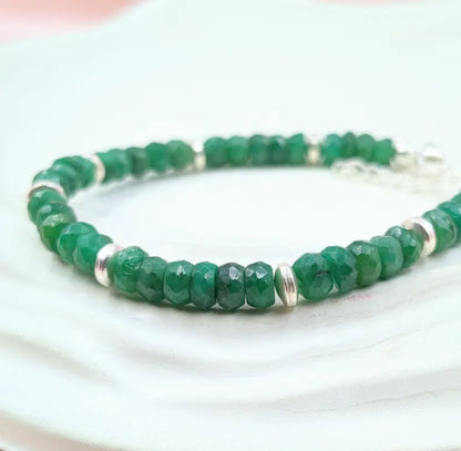 Emerald Corundum Bracelet