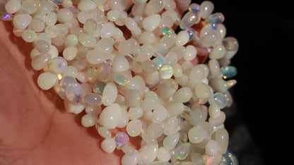 Tear Drop Shape Ethiopian Opal Bead